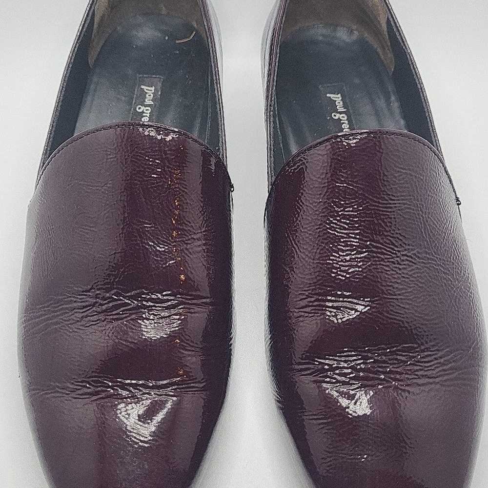 PAUL GREEN Naomi Deep Bordeaux Crinkled Patent Le… - image 3