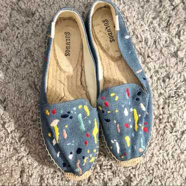 Soludos Paint Splatter Espadrilles