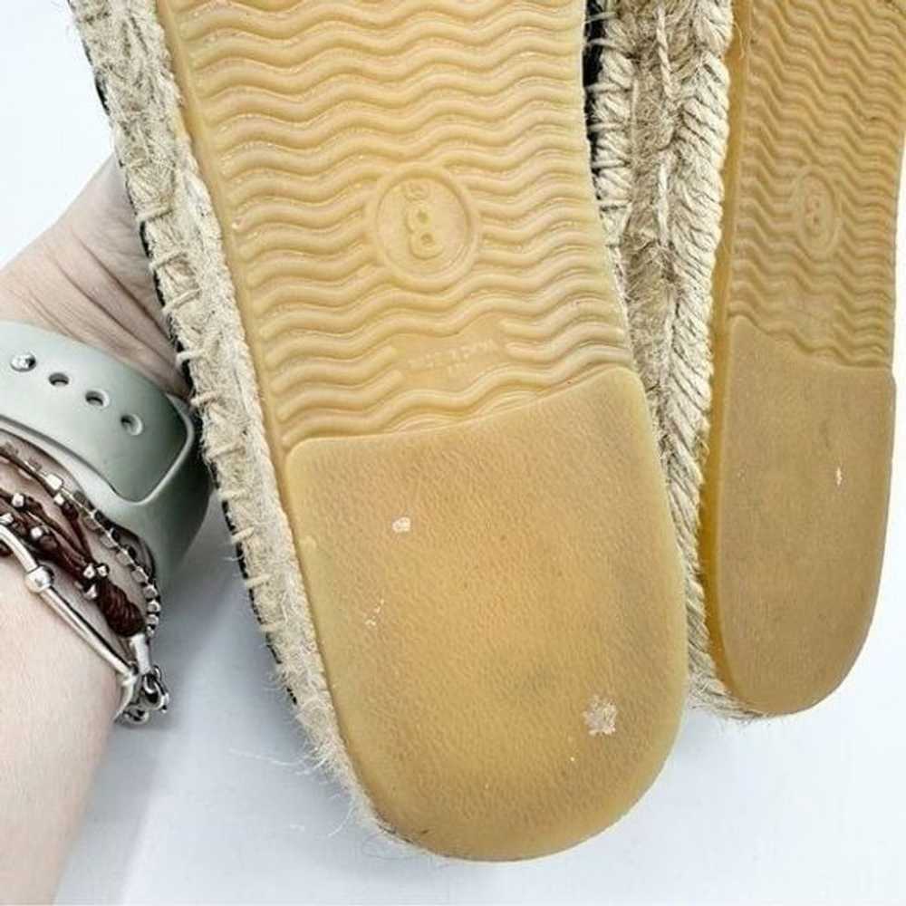 Soludos Leather Espadrille Platform Smoking Slipp… - image 10