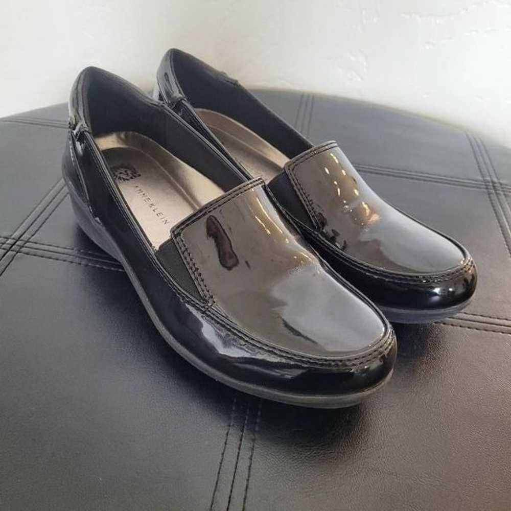 Anne Klein Flex Women's Black Patent Leather Loaf… - image 2