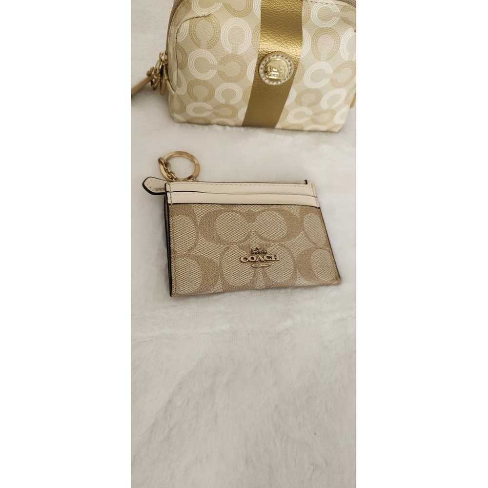 Coach Leather clutch bag - image 10