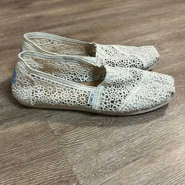 Toms Alpargata Moroccan Crochet Shoes