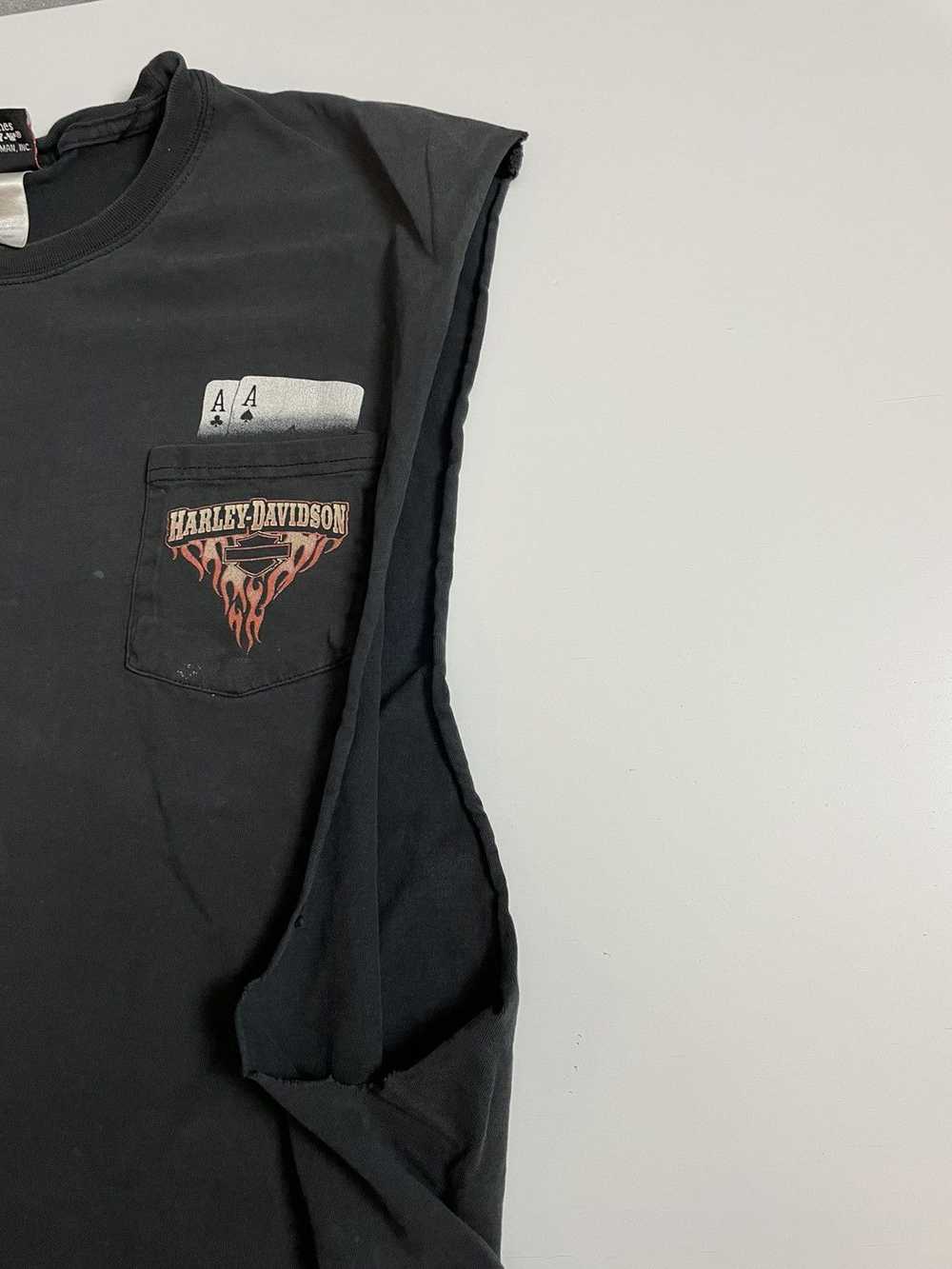 Harley Davidson × Tour Tee × Vintage Vintage Harl… - image 10