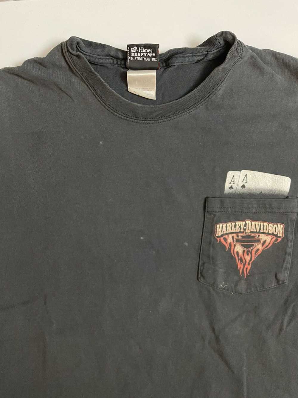 Harley Davidson × Tour Tee × Vintage Vintage Harl… - image 3