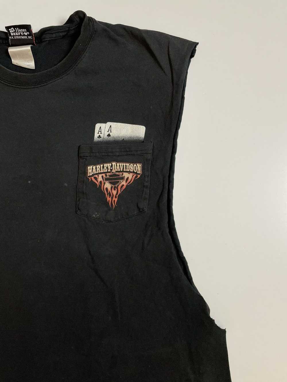 Harley Davidson × Tour Tee × Vintage Vintage Harl… - image 4