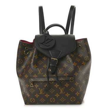 LOUIS VUITTON Monogram Montsouris PM Black