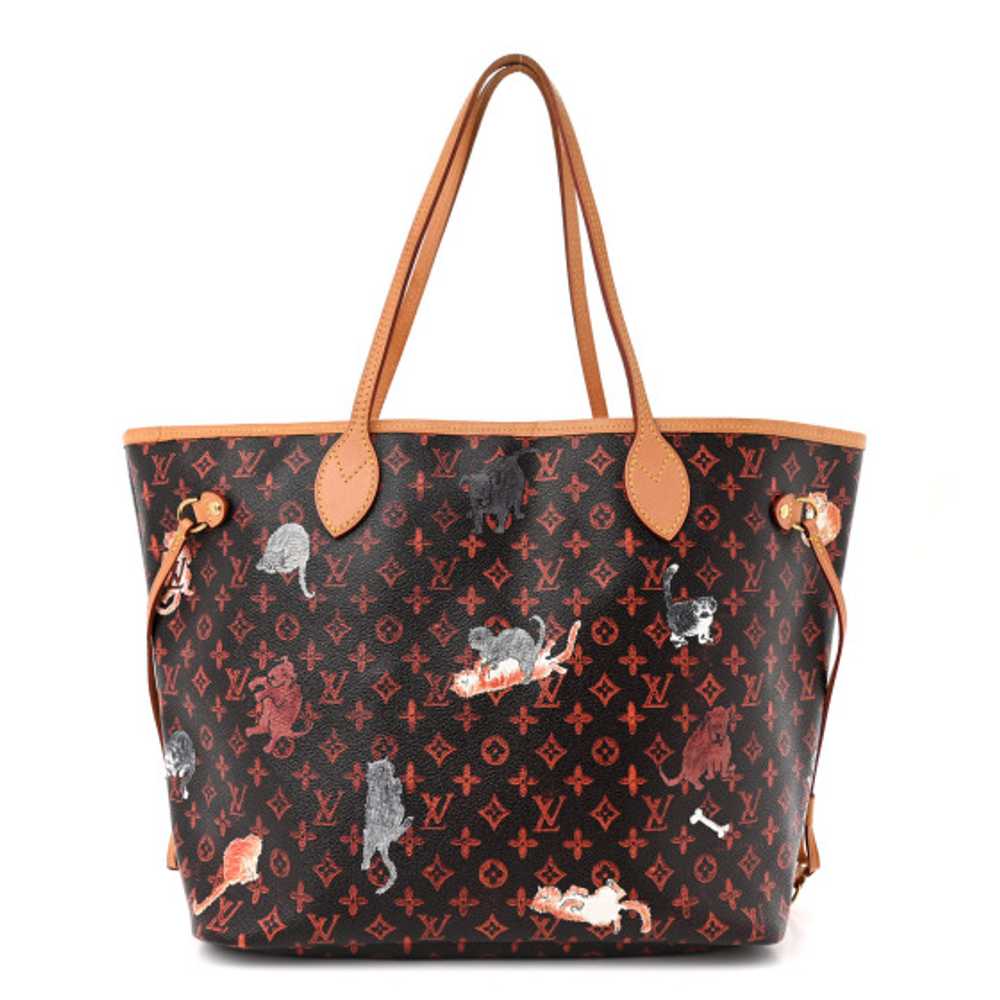 LOUIS VUITTON Catogram Neverfull MM Marron - image 1