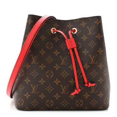 LOUIS VUITTON Monogram Neonoe MM Coquelicot