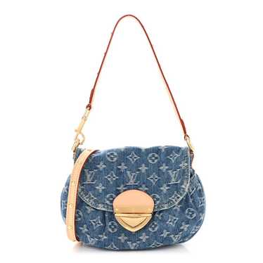 LOUIS VUITTON Monogram Denim Sunset Blue