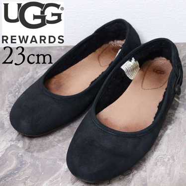 ugg UGG 23 suede flat shoes EITAN black