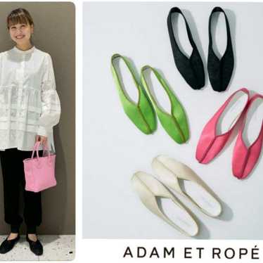 ADAM ET ROPE' Adam Elope Square Toe China Flat Sho