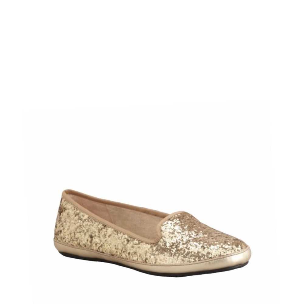 UGG Australia Alloway Gold Glitter Loafer Flats S… - image 1