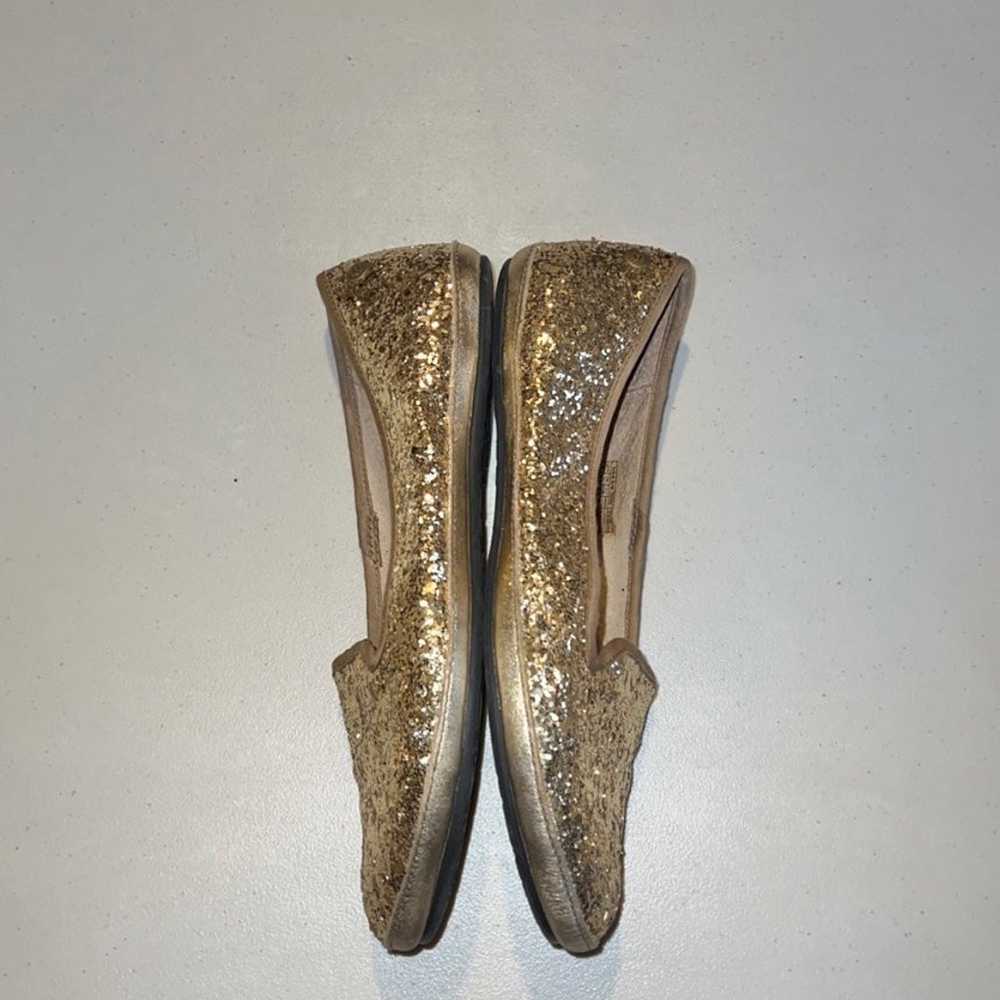 UGG Australia Alloway Gold Glitter Loafer Flats S… - image 9