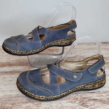 Rieker Daisy Cross Strap Mary Jane Flat 38 - image 1