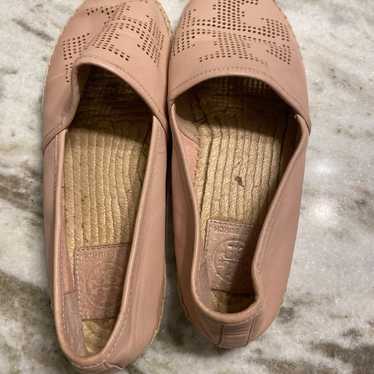 Tory Burch espadrilles pink 7.5 excellent conditi… - image 1