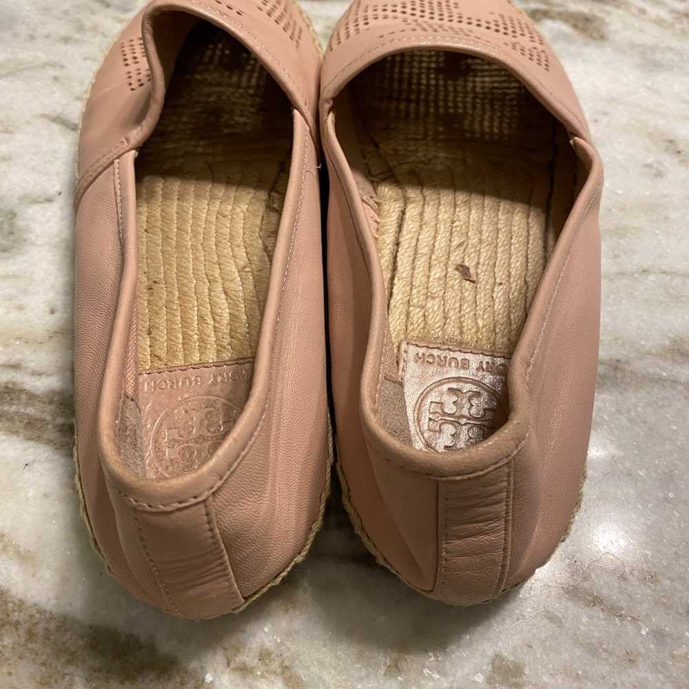 Tory Burch espadrilles pink 7.5 excellent conditi… - image 3