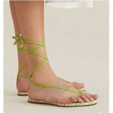 Anthropology, Vicenza Transparent Zebra Sandals