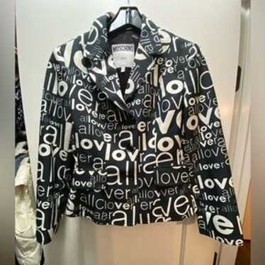 【アーカイブ】MOSCHINO JEANS 花柄 パッチワーク 転写 ジャケット アーカイブ】MOSCHINO JEANS 花柄 パッチワーク 転写 ジャケット