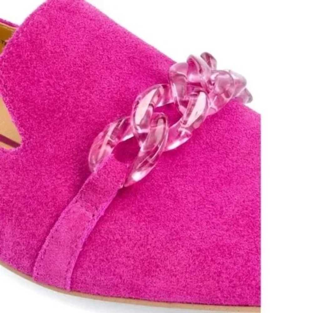 New violet & red simone suede flat fuchsia Size 6 - image 6