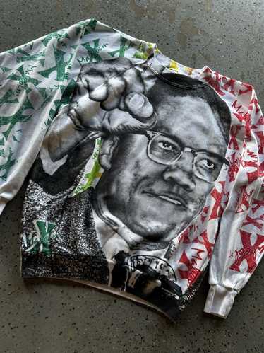 Other × Rare × Vintage 90s Malcom X AOP - image 1