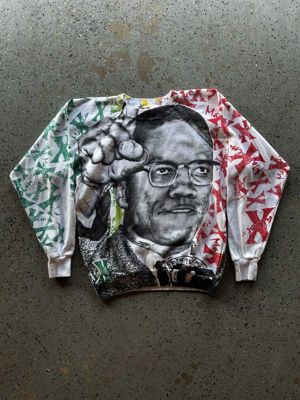 Other × Rare × Vintage 90s Malcom X AOP - image 2