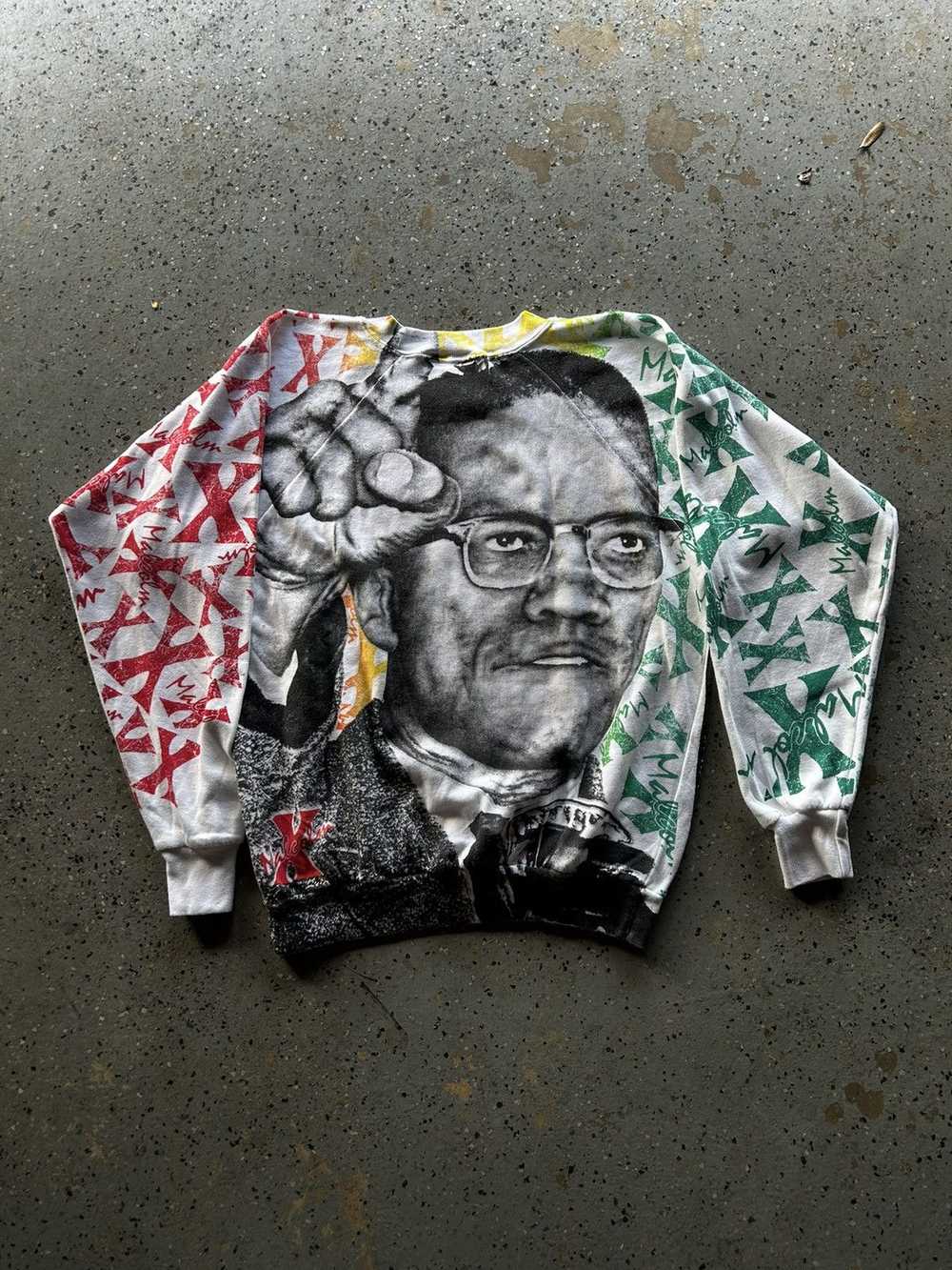 Other × Rare × Vintage 90s Malcom X AOP - image 4