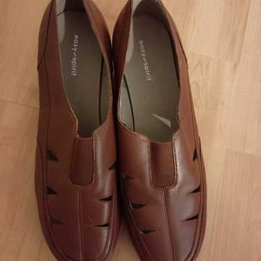 easy spirit woman leather shoes size 9.5 new like… - image 1