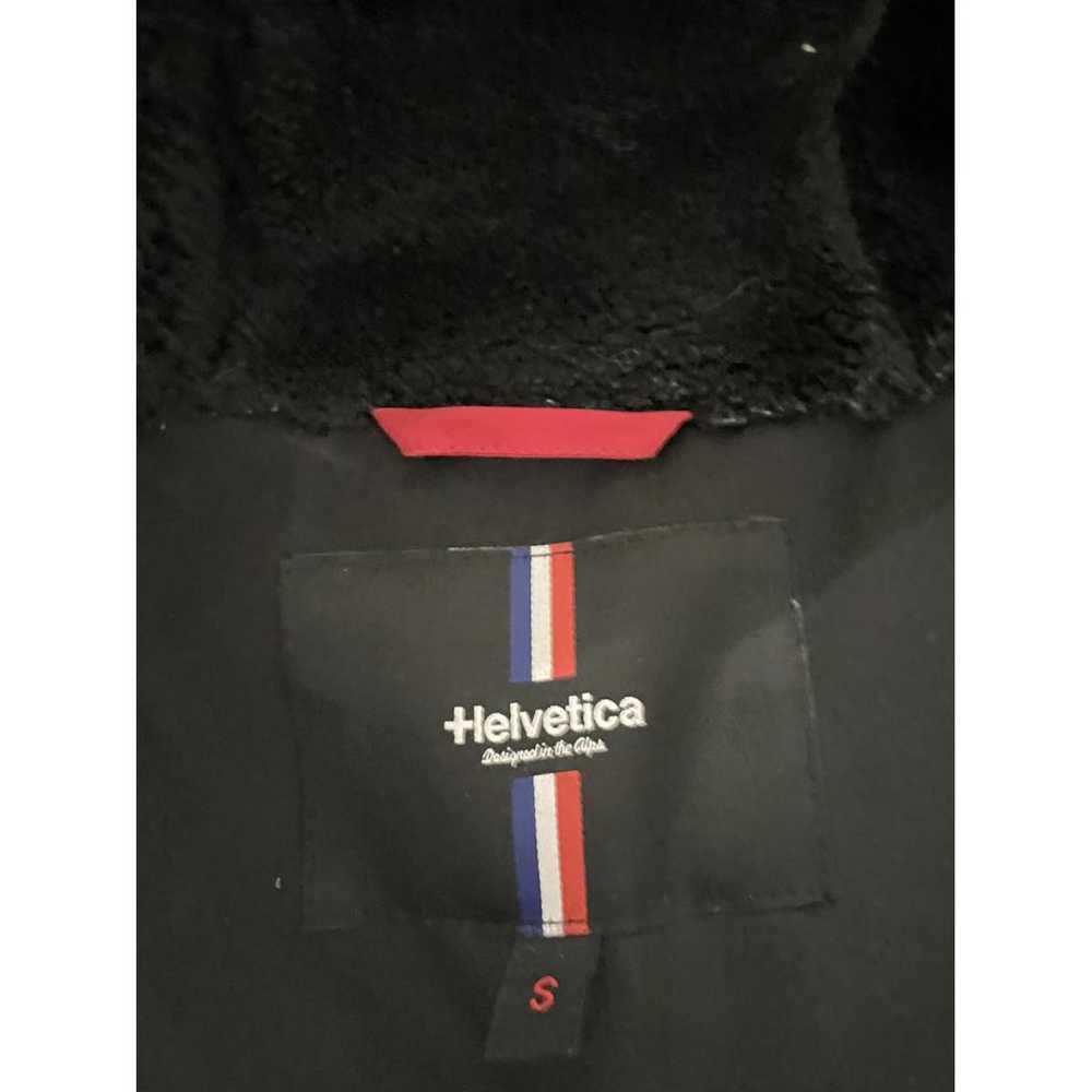 Helvetica Faux fur puffer - image 4