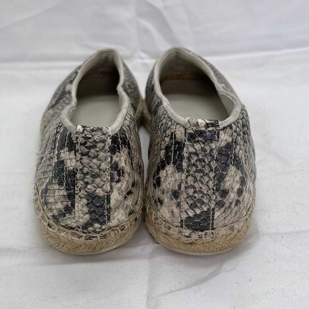 Franco Sarto L-Kiya Snakeskin Espadrille Raffia B… - image 6