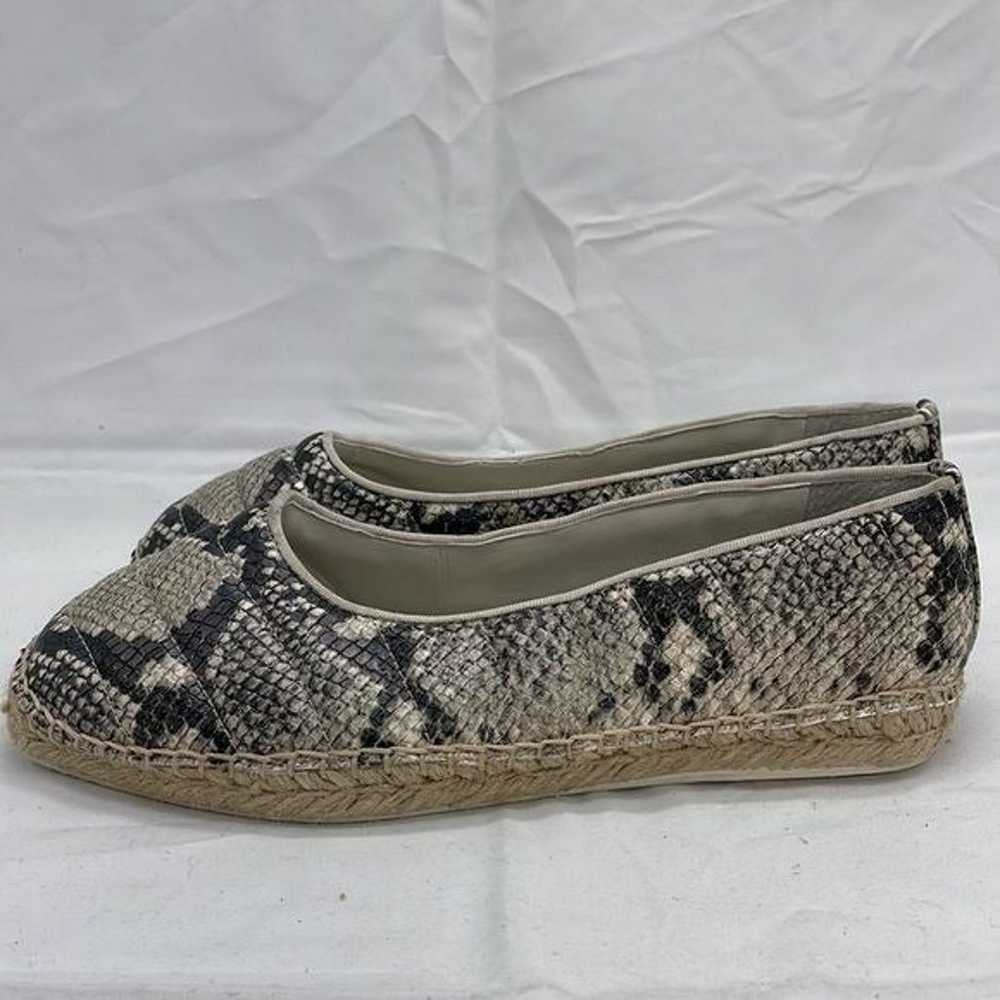 Franco Sarto L-Kiya Snakeskin Espadrille Raffia B… - image 7