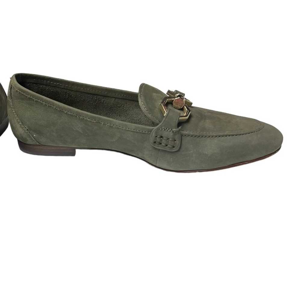 Louise et Cie Olive Green Nubuck Slip On Loafer S… - image 6