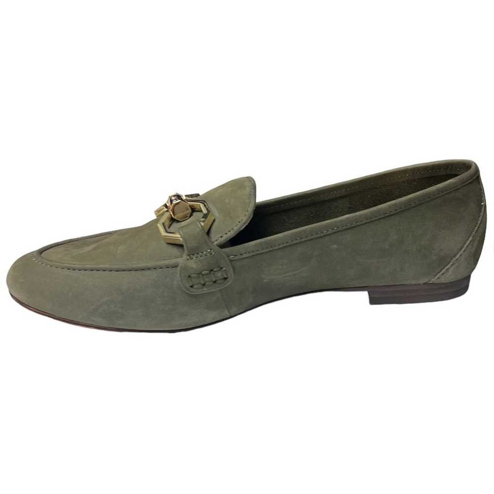 Louise et Cie Olive Green Nubuck Slip On Loafer S… - image 8