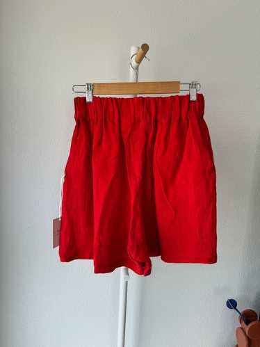 eli and barry NWT linen simple shorts, tomato (3) 