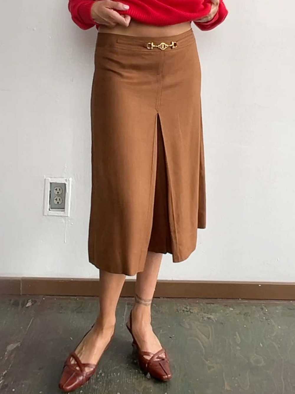 1970s Split Skirt - Sienna - image 1