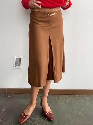 1970s Split Skirt - Sienna - image 1