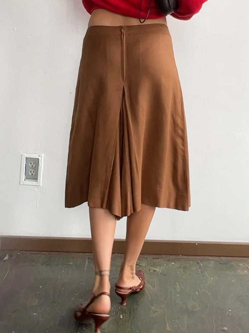 1970s Split Skirt - Sienna - image 2