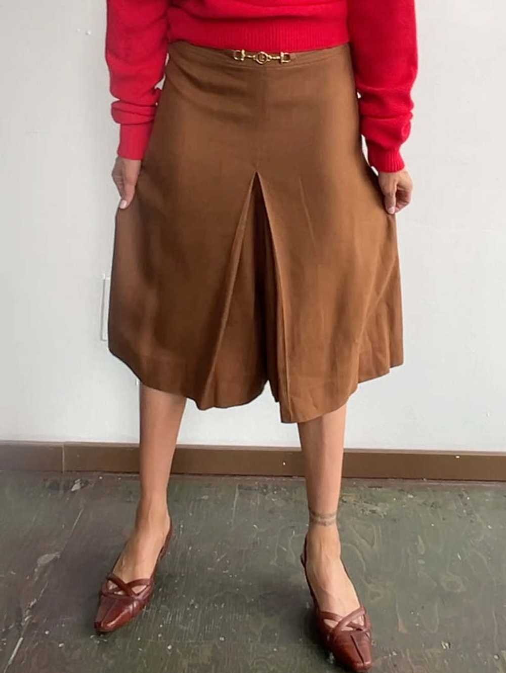 1970s Split Skirt - Sienna - image 3