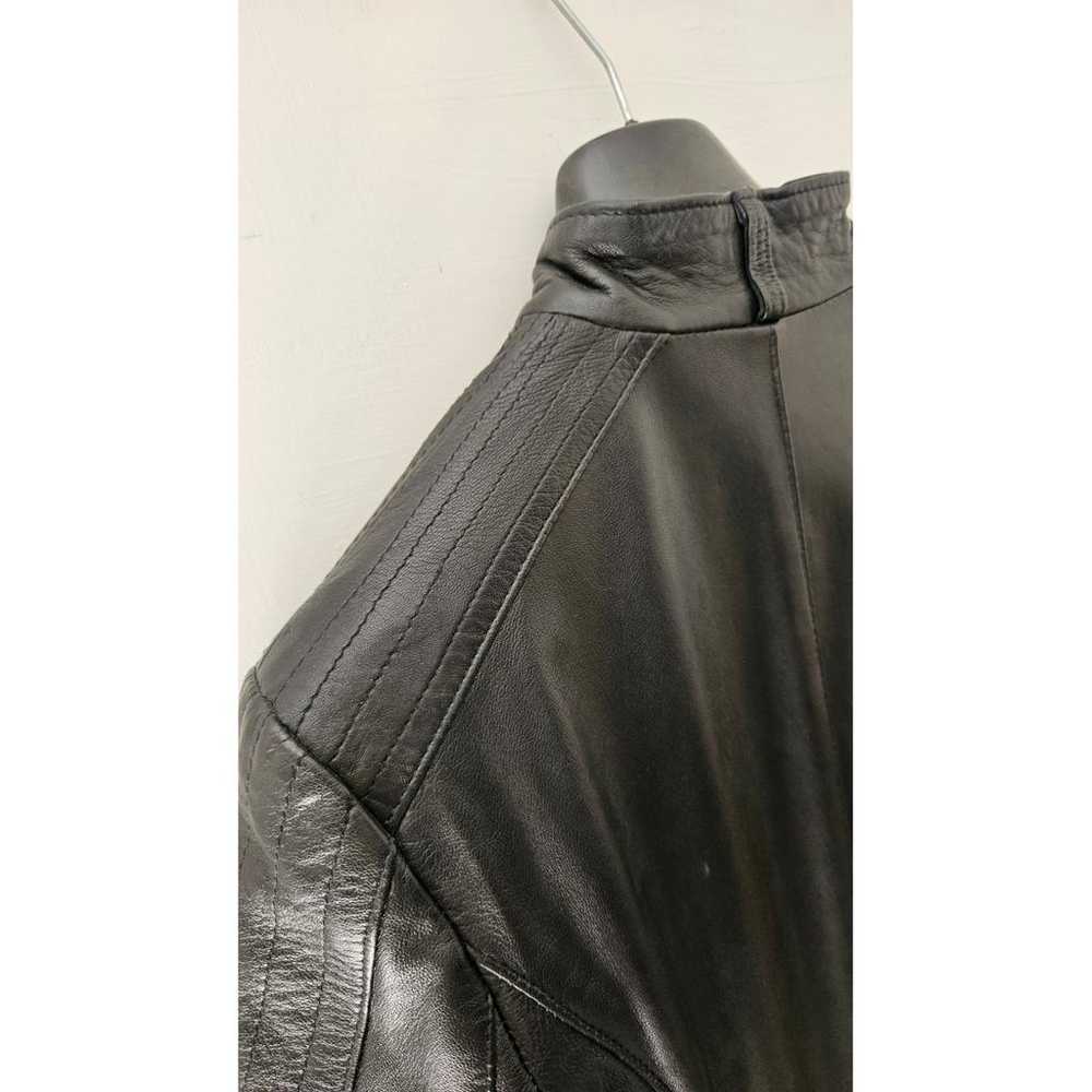 Sartoria Italiana Leather coat - image 4