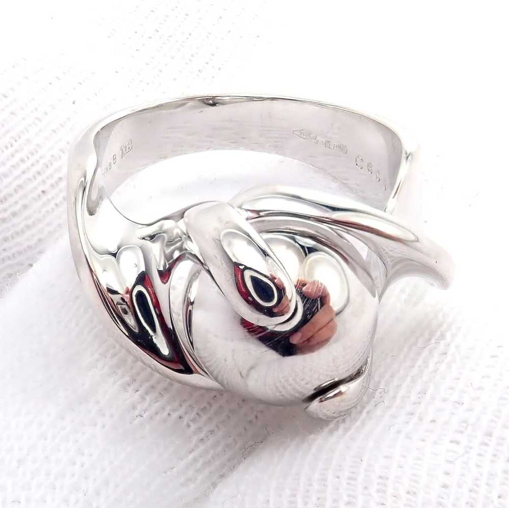 Authentic! Marina B 18k White Gold Rolling Ball G… - image 4