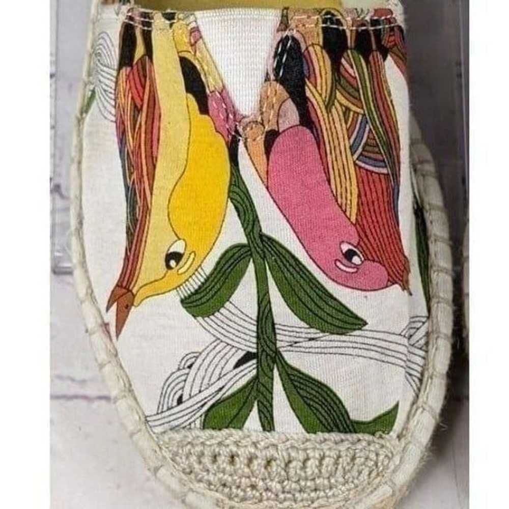 The Sak Sakroots White Peace Rhapsody Slip-On Esp… - image 11