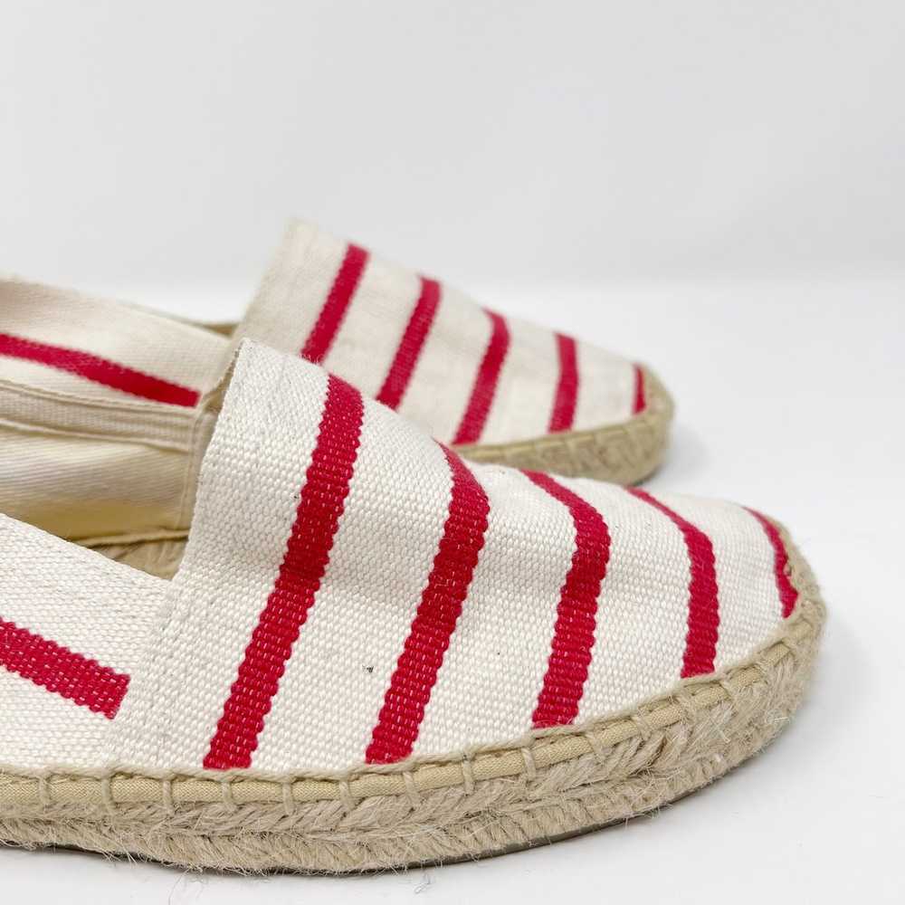 Soludos Womens 6 Dali Espadrille Flat Cream Red R… - image 4