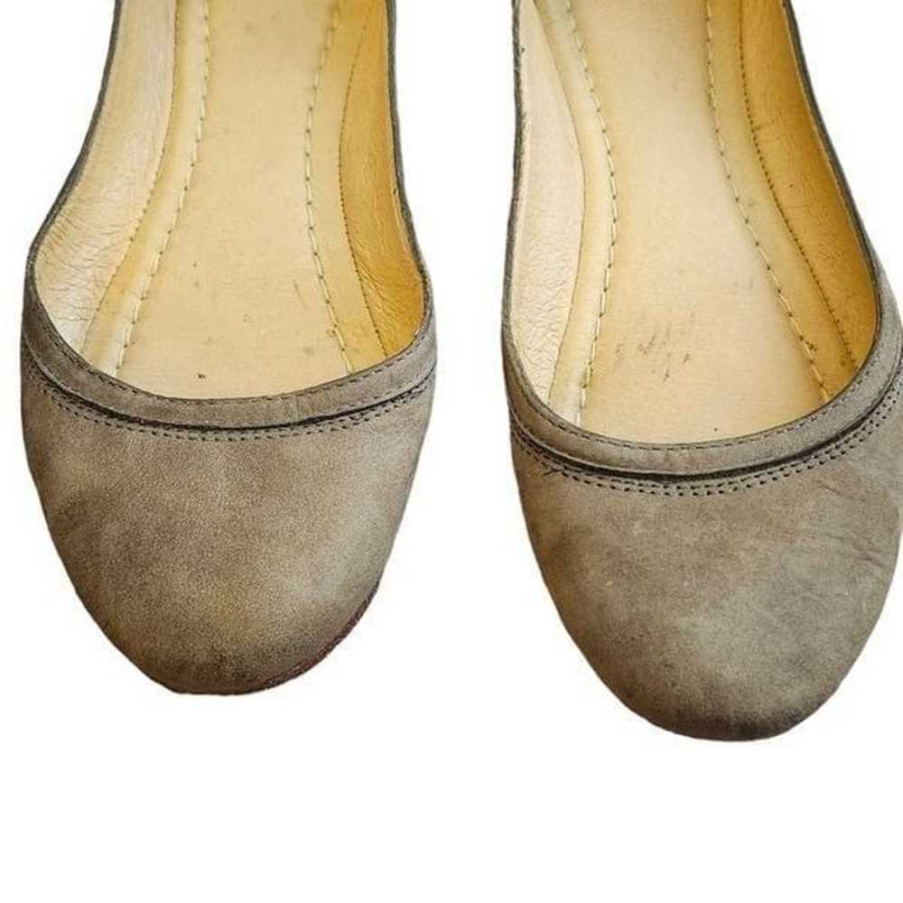 Frye Carson ballet flats suede leather 7B minimal… - image 10