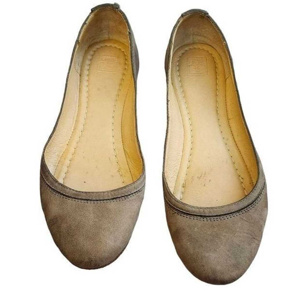 Frye Carson ballet flats suede leather 7B minimal… - image 7