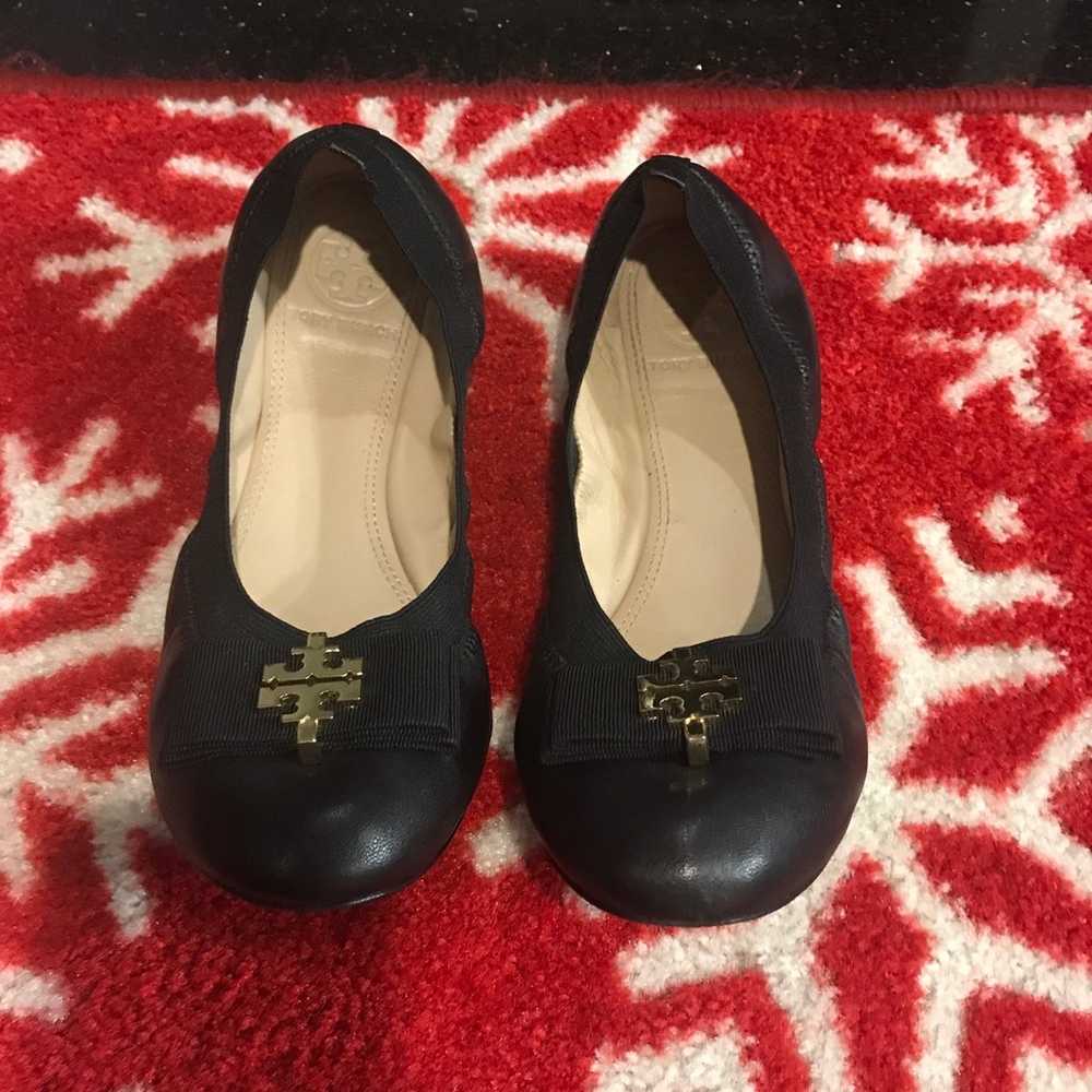 Tory Burch Sedgewick Ballet Flat Shoes Size 37 Wo… - image 1