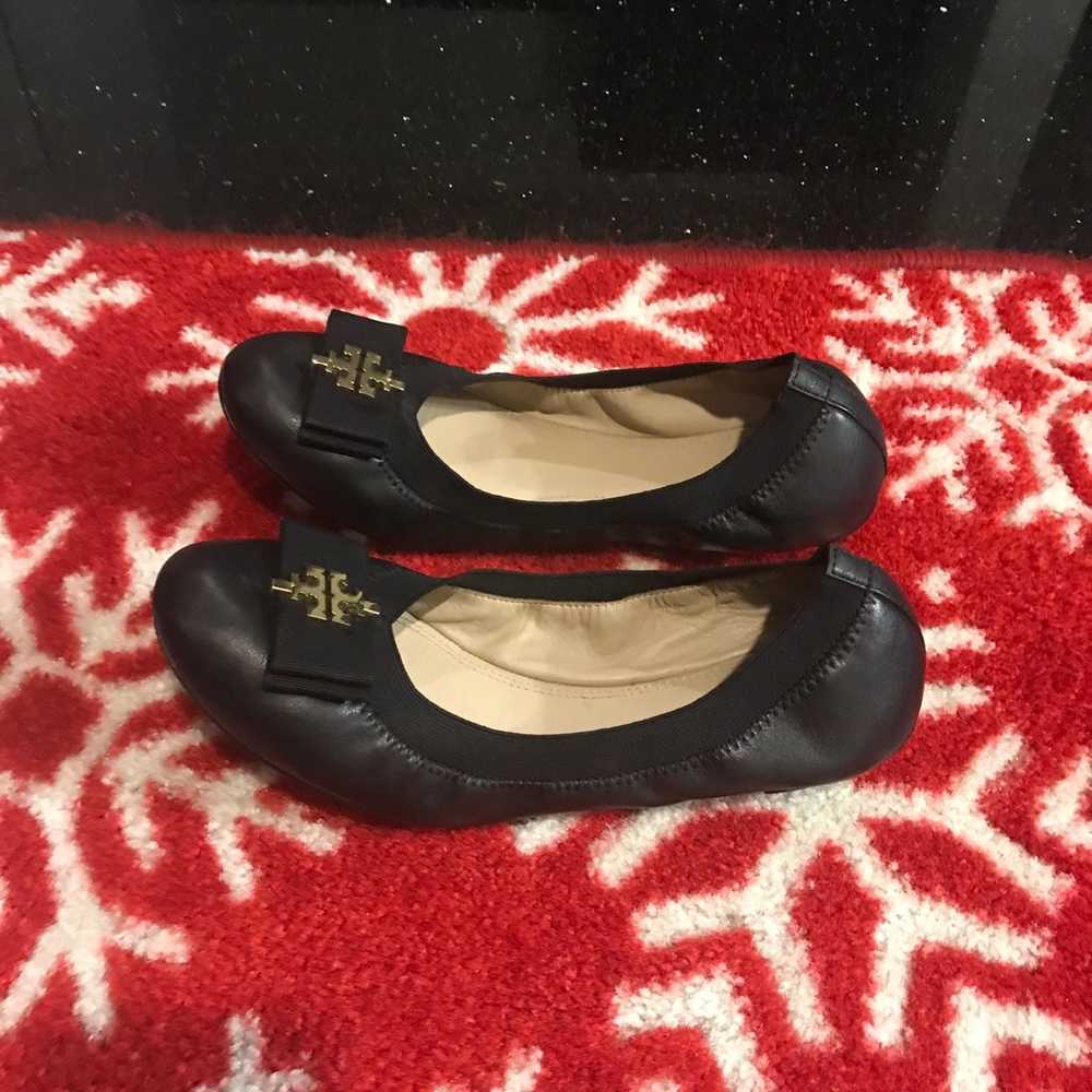 Tory Burch Sedgewick Ballet Flat Shoes Size 37 Wo… - image 2