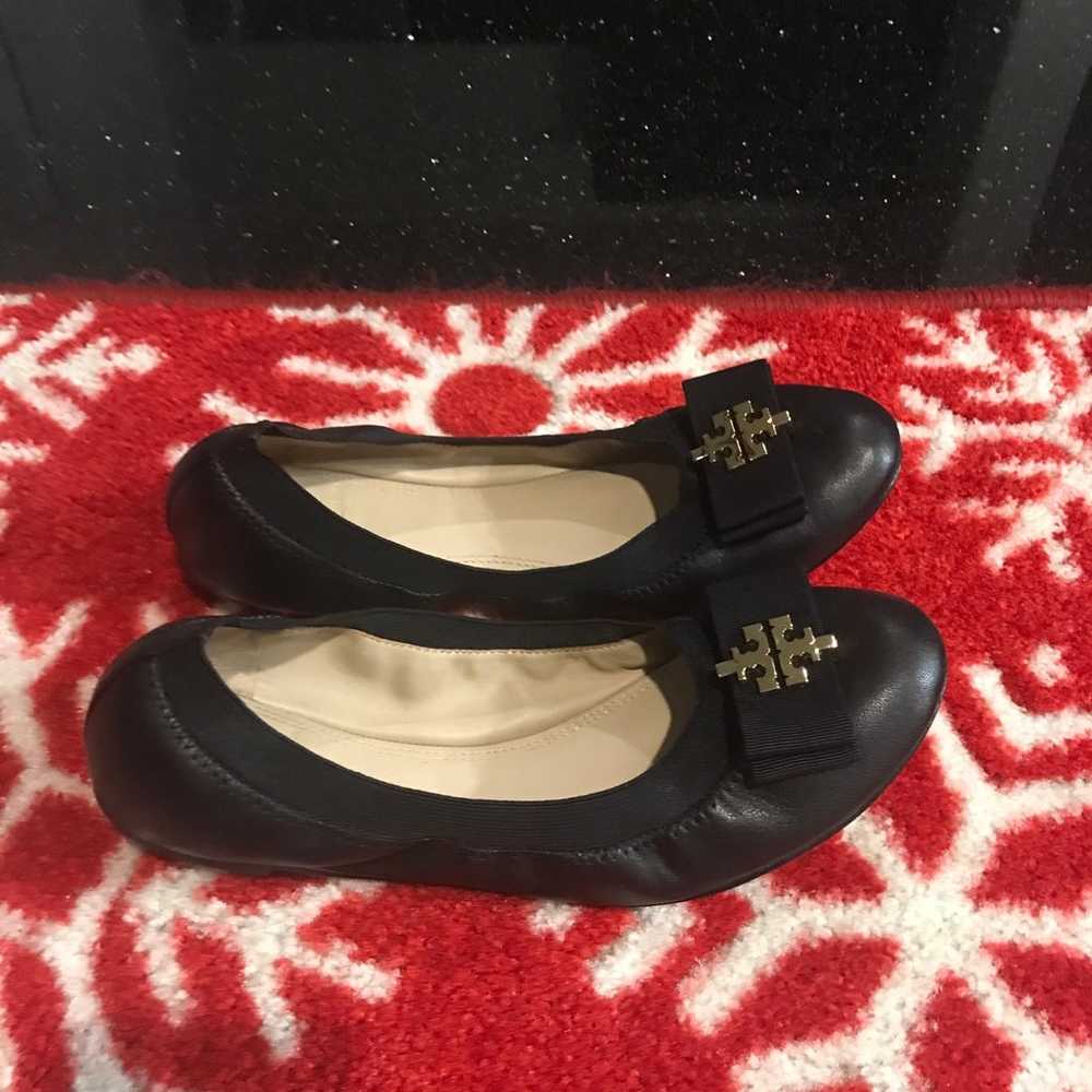 Tory Burch Sedgewick Ballet Flat Shoes Size 37 Wo… - image 4