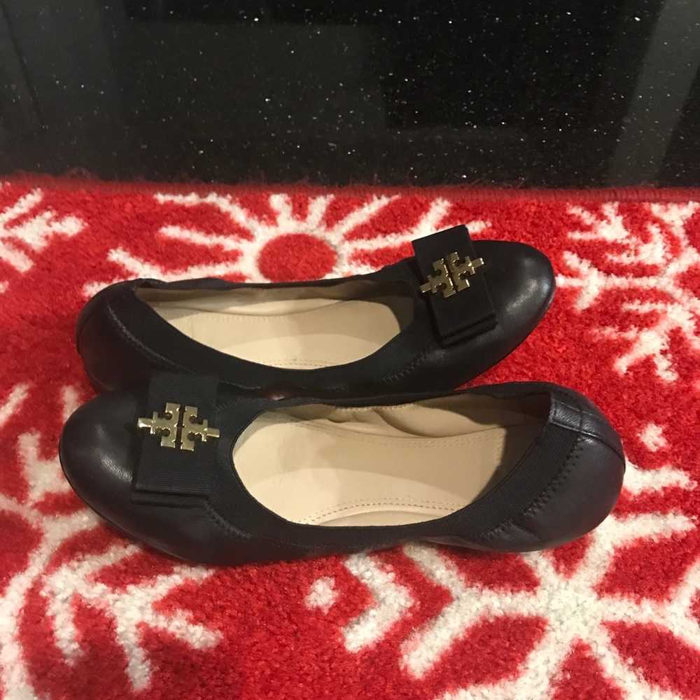 Tory Burch Sedgewick Ballet Flat Shoes Size 37 Wo… - image 5