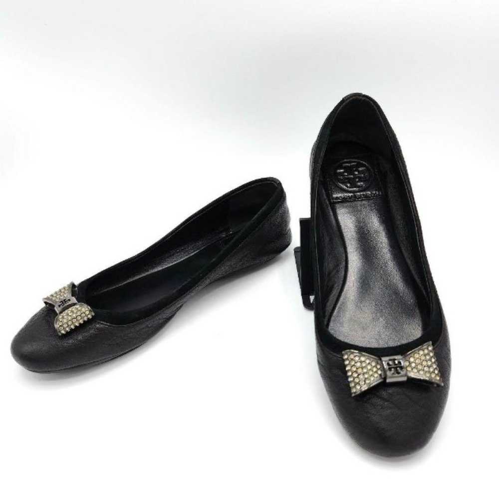 【Excellent Condition】Tory Burch Flat Shoes Ribbon… - image 1