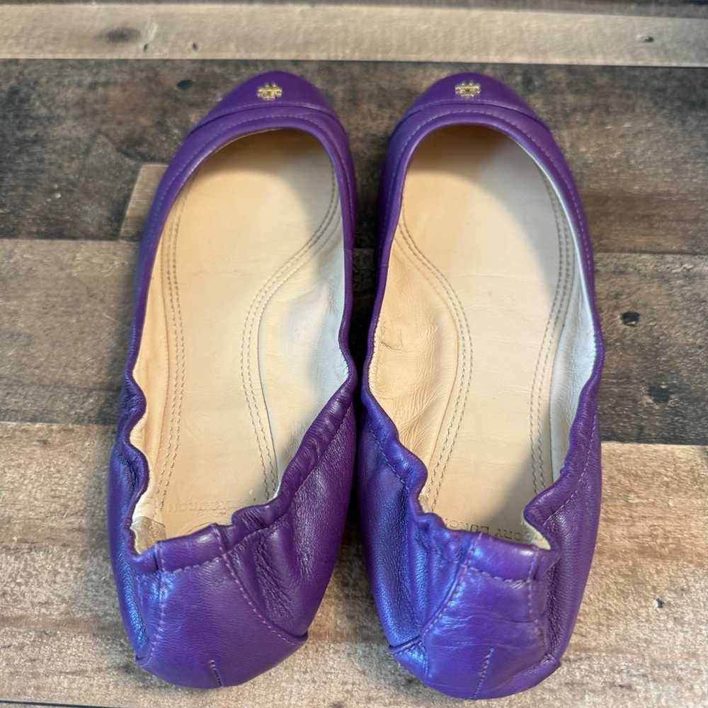 tory burch violetta ballet flats size 8 - image 10