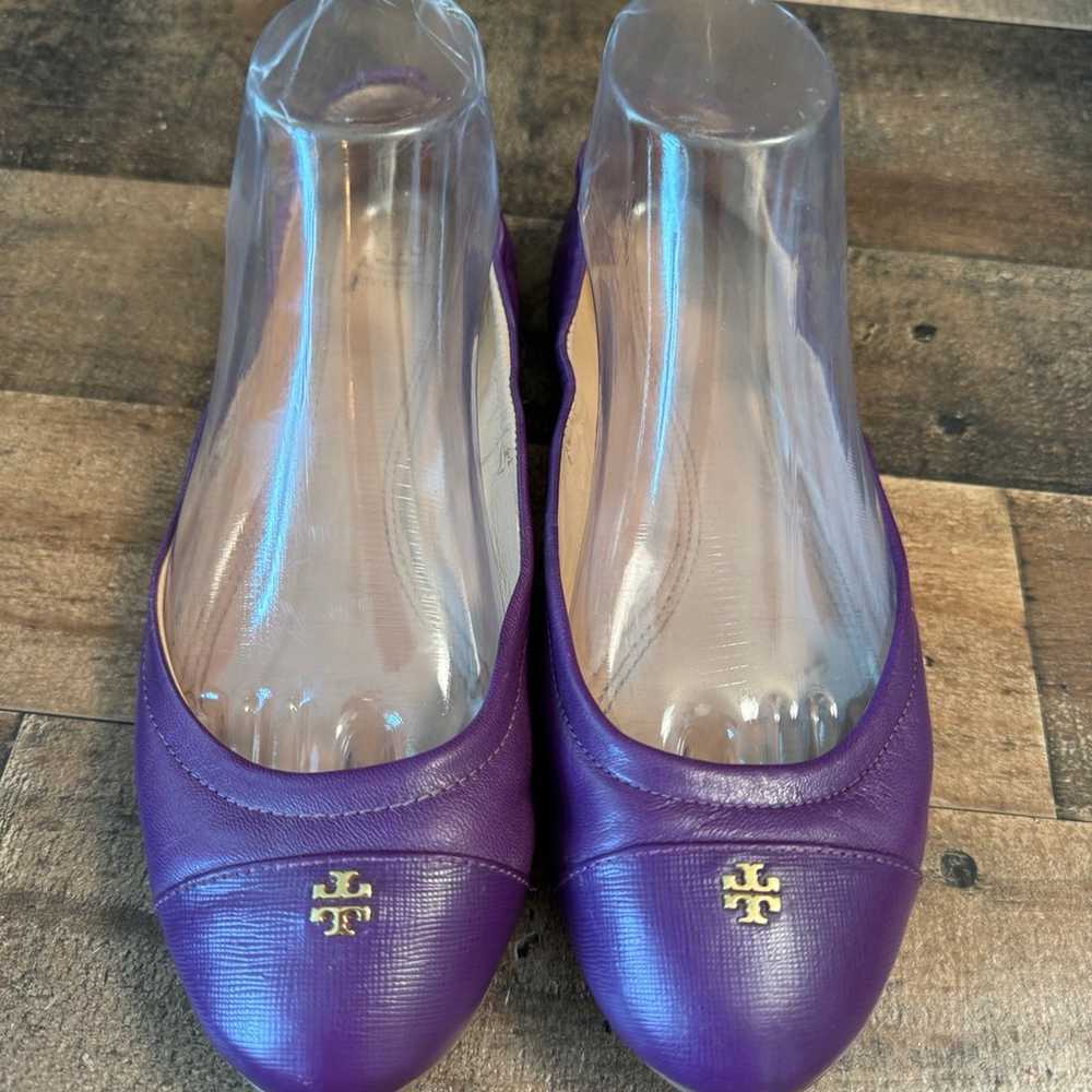 tory burch violetta ballet flats size 8 - image 3